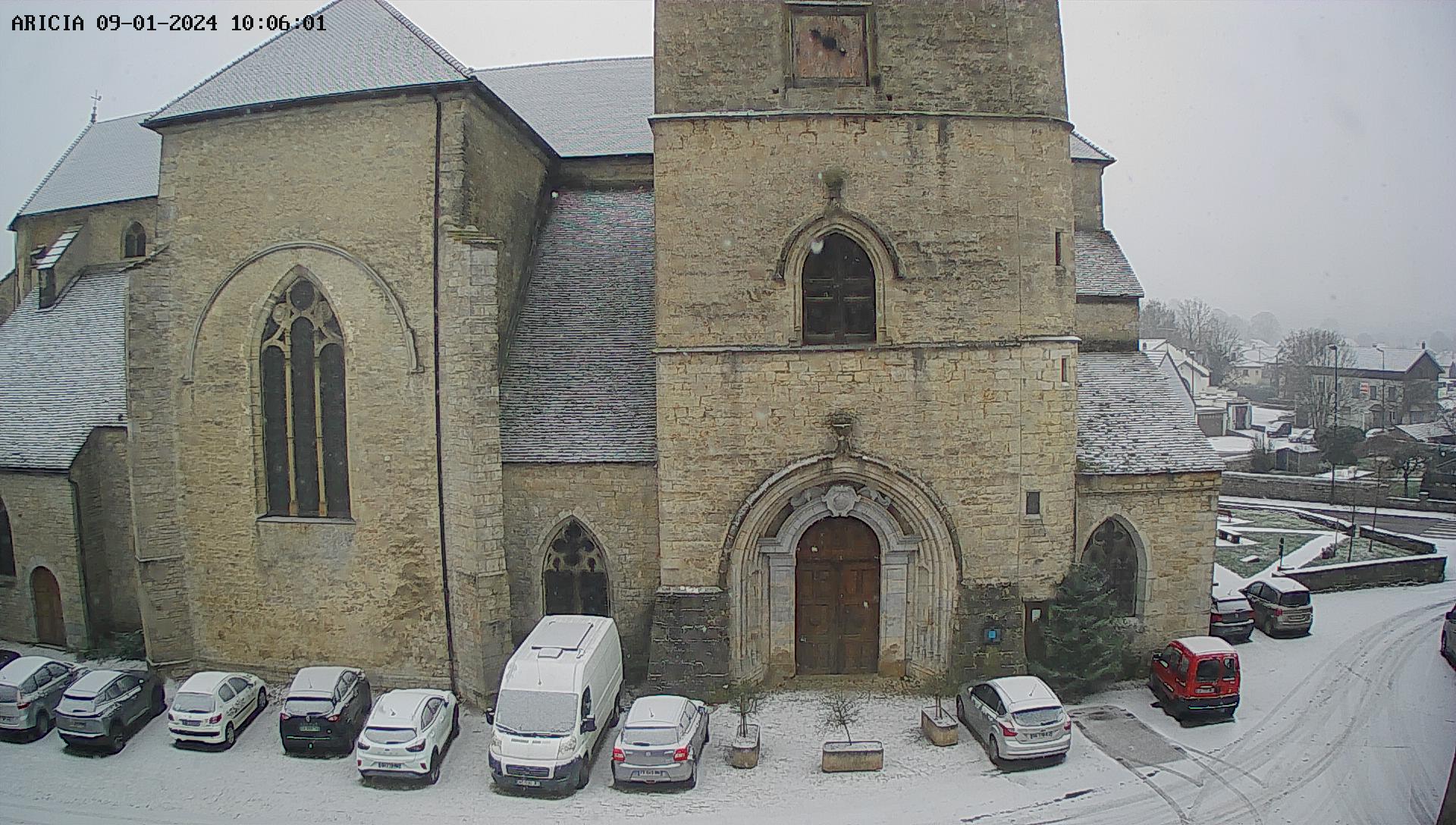 Vue en direct de l'Eglise d'Orgelet